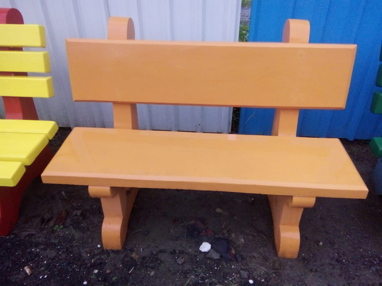 Backboard Bench