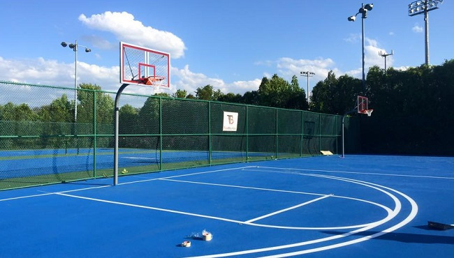 Basketball Court Setup