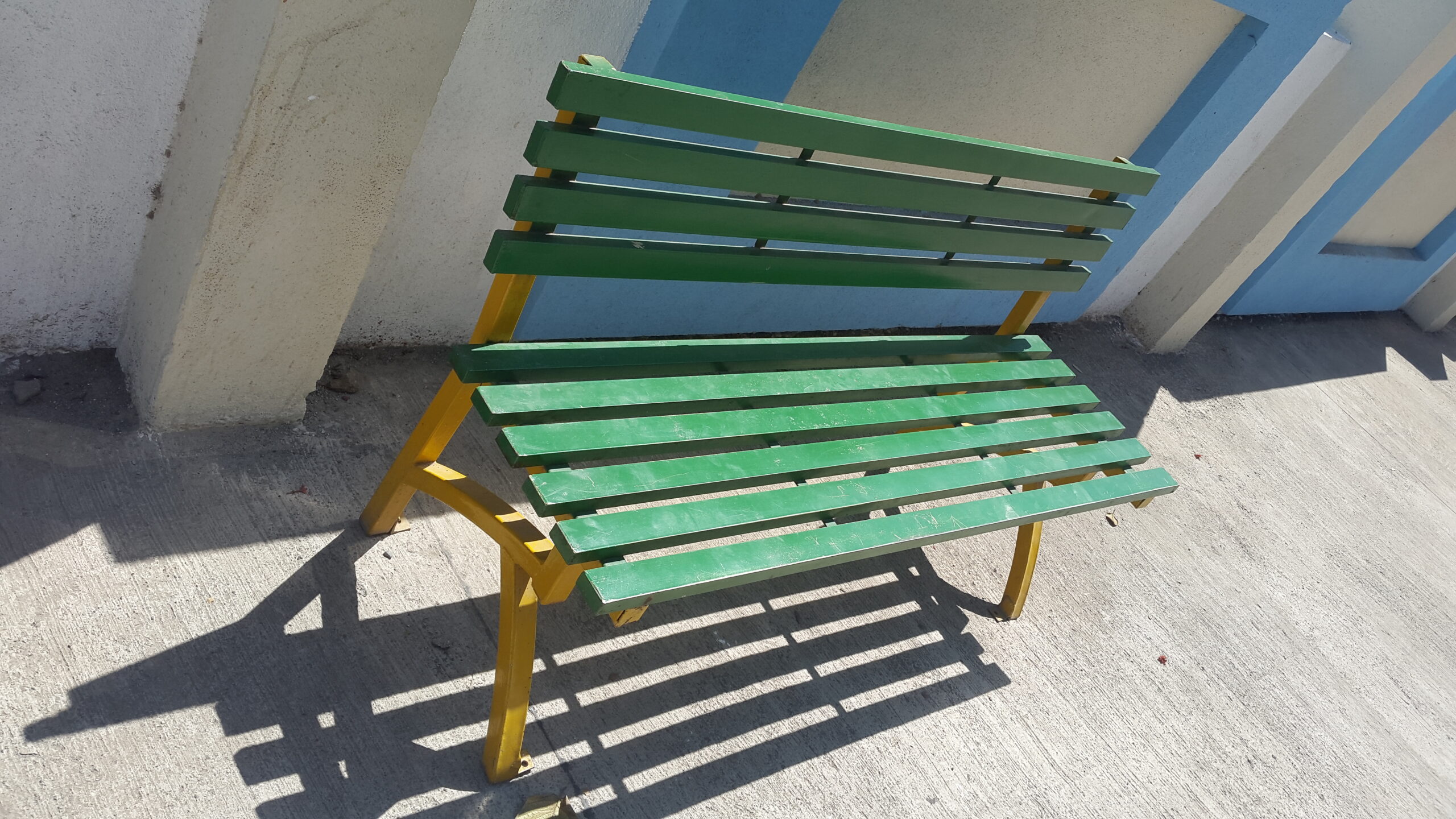 Economy metal bench