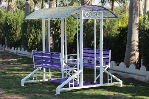 Heavy Pushback swing all metal with Arch roof