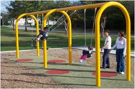 SG 160 4 seater heavy duty frame swing