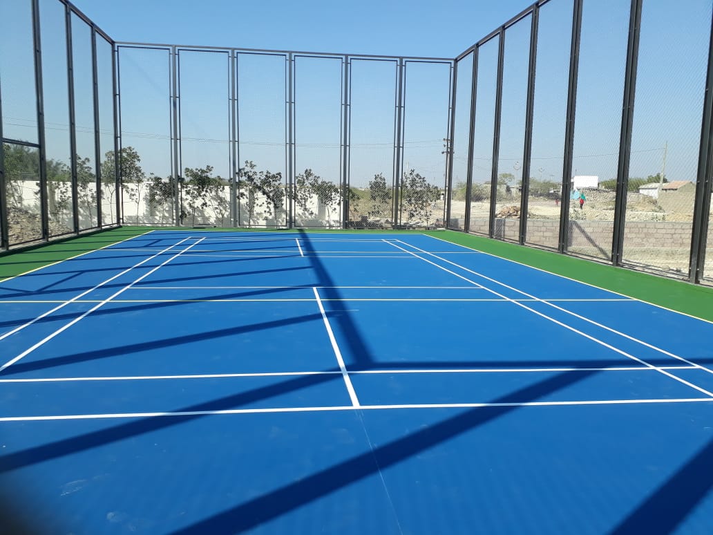 Tennis Court Setup