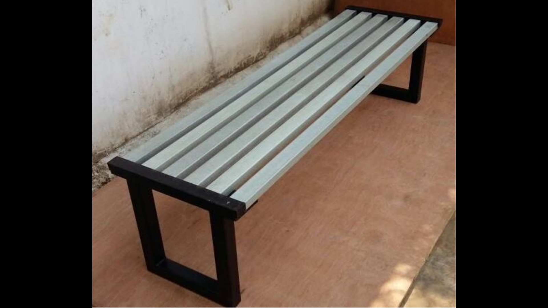 Without back rest metal Tube bench