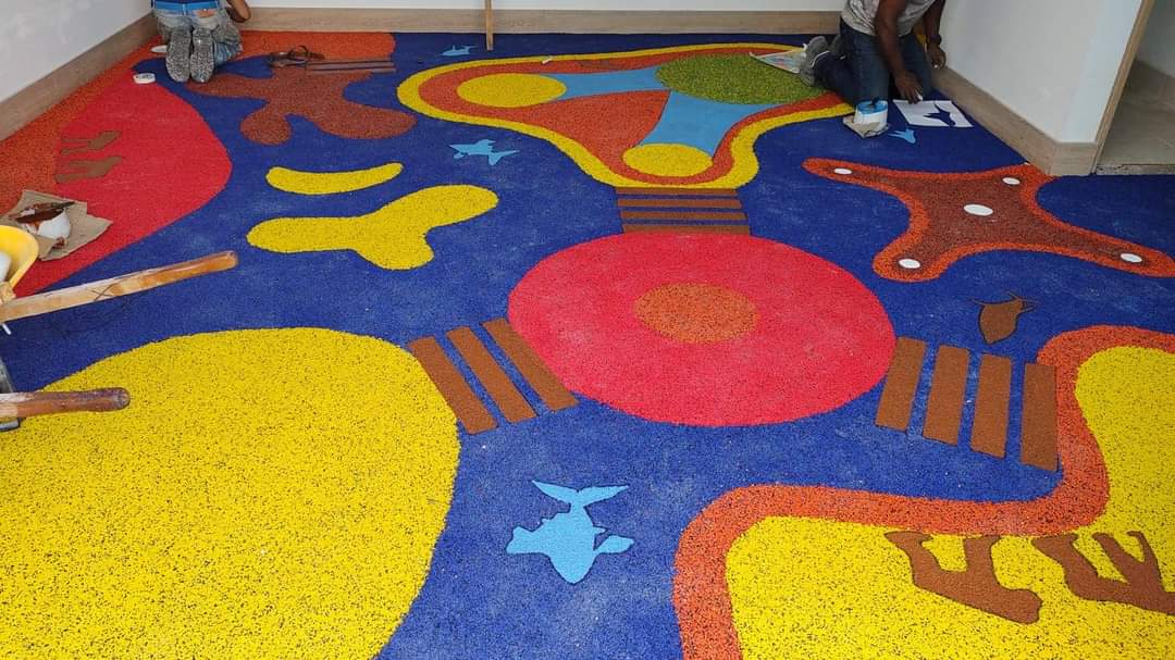 Designed Rubber Flooring